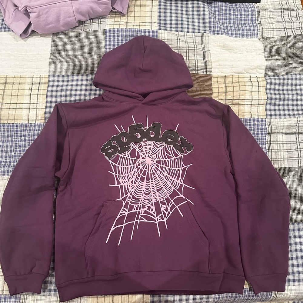 Sp5der ‘Grape’ Hoodie